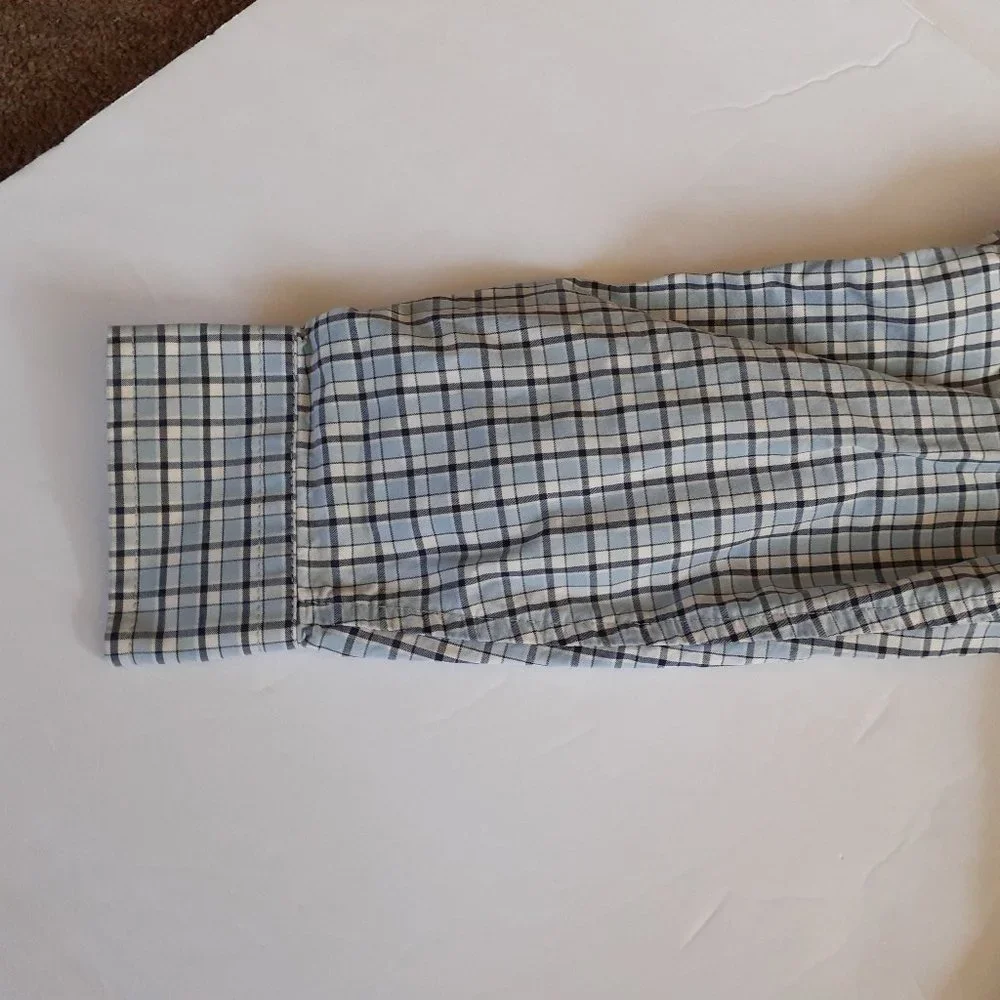 Oshkosh Boys Shirt Button Down Blue Long Sleeve Size 7